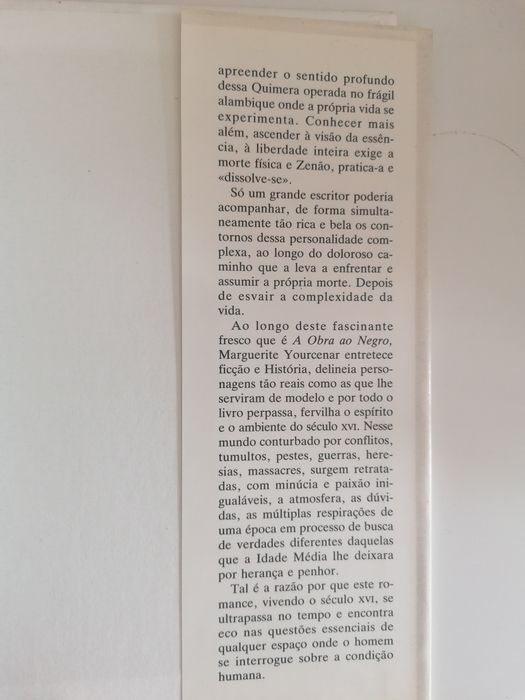 A Obra ao Negro, de Marguerite Yourcenar