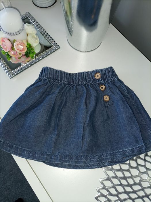 Spódniczka a'la jeans z kolekcji Petit Lou Pinokio, rozmiar 68