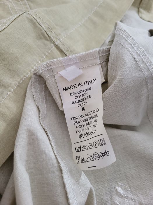 Jasnozielona bluzka kamizelka bawełna y2k Elisa Cavaletti rozmiar L