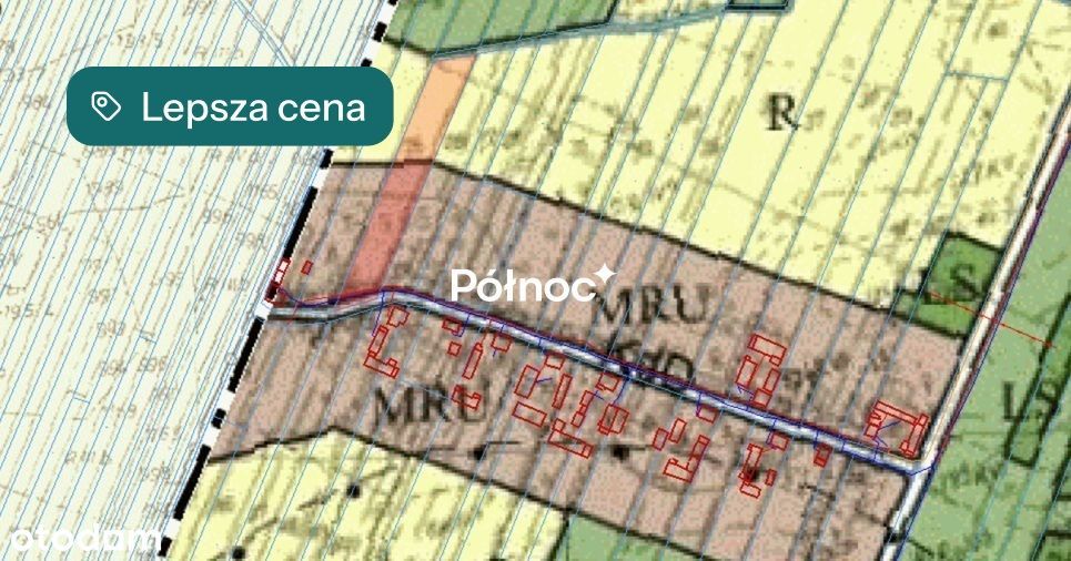 Działka 4800m² | MPZP | Kotłówka gm. Żelechów
