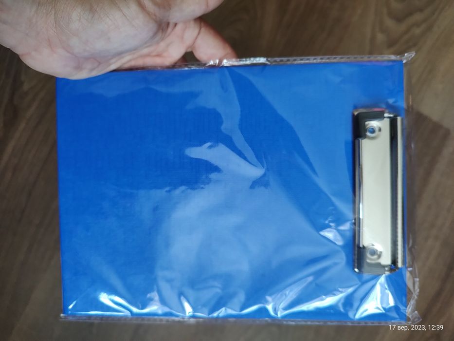 Планшети/Кліпборд А 5 новий синій канцелярія