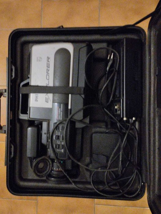 Máquina de filmar antiga