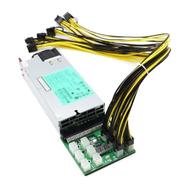 Kit de fonte de alimentação HP 1200w Platina Placa Cabos