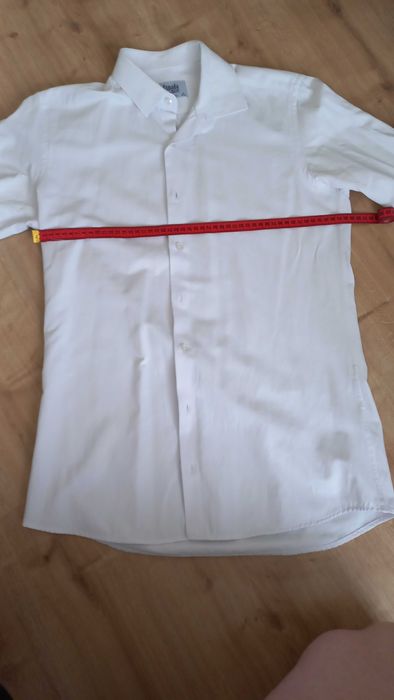 Biała koszula męska Espada Slim Fit M 39-40 elegancka wizytowa