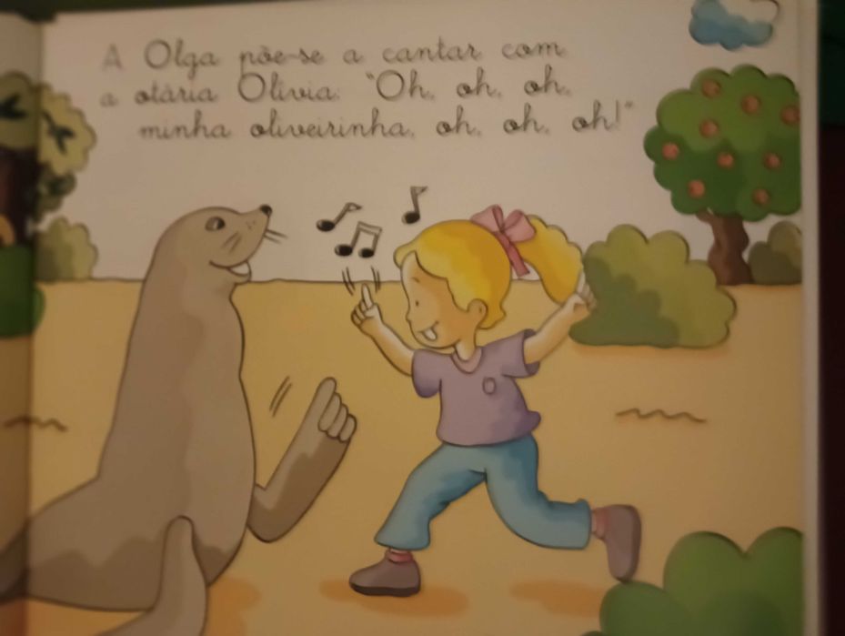 O de Olga -  Livro de Histórias e Letras do Abecedário