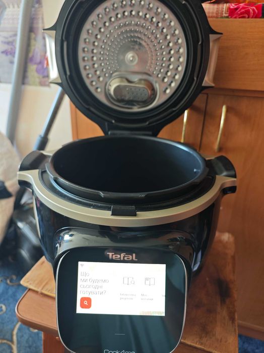 Мультиварка tefal cook4me touch cy912830 та Насадка-аерогриль