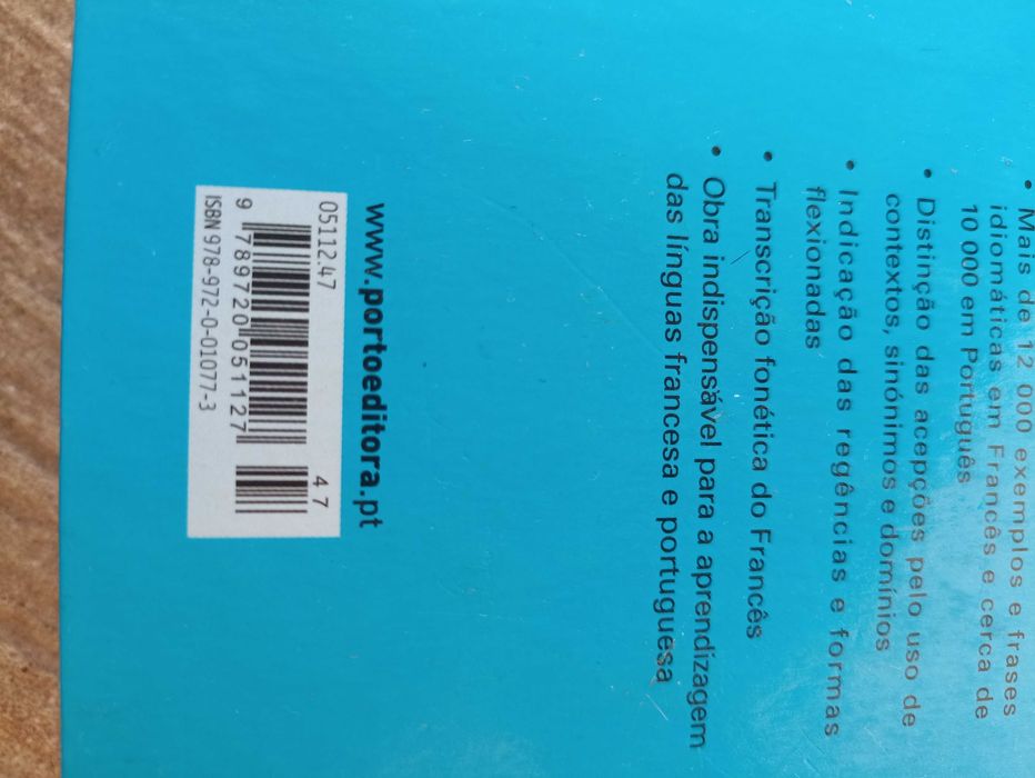 Dicionário Francês-Português Porto Editora