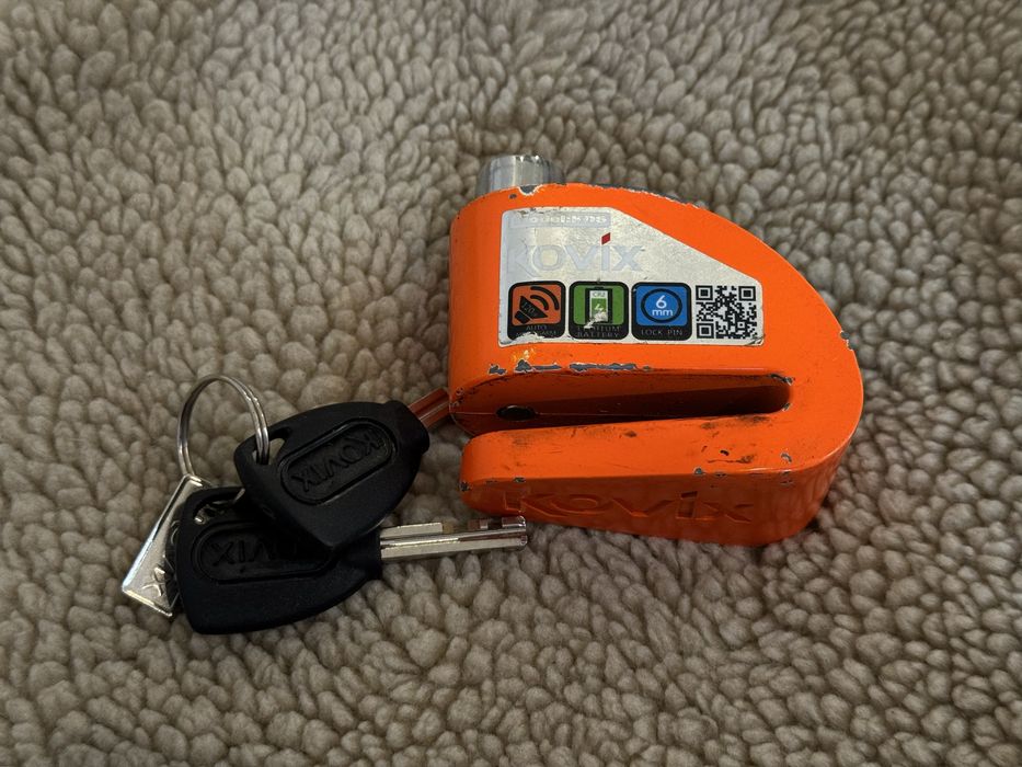 Замок блокування гальмівного диску Kovix