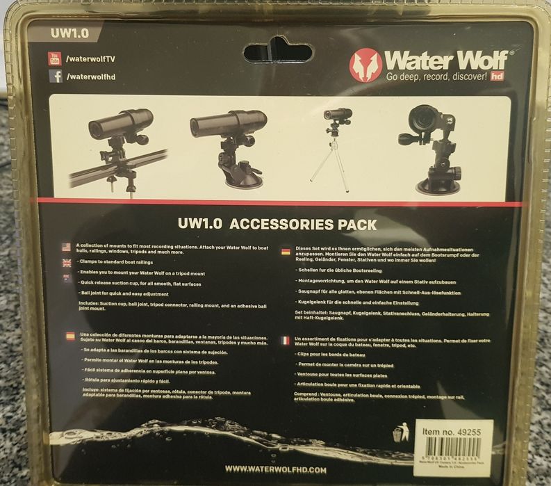 Acessorios para camara de filmar debaixo de agua