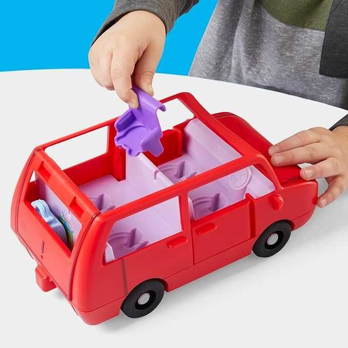 Великий сімейний автомобіль Peppa Pig Peppas Large Family Car червоний
