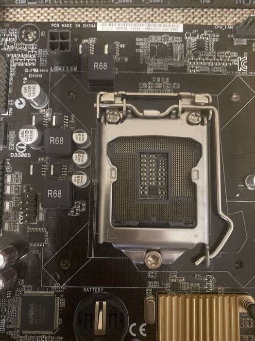 Неробочі плати Intel H310, B365, H81