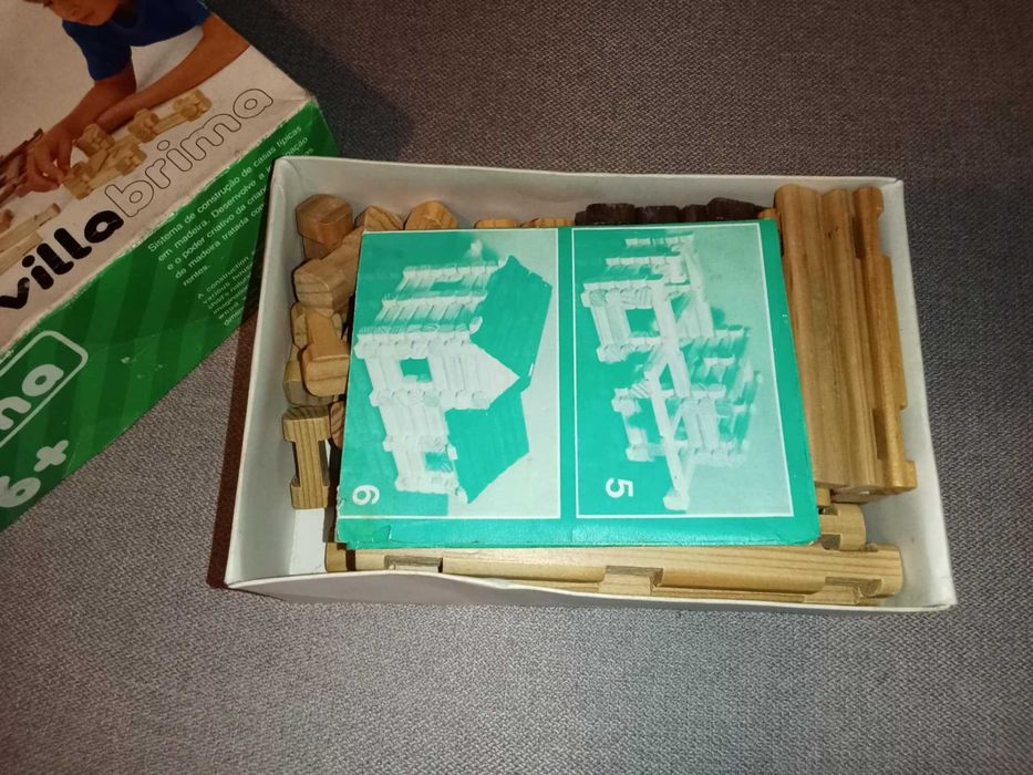 Raro Brinquedo Português de Construção Brima