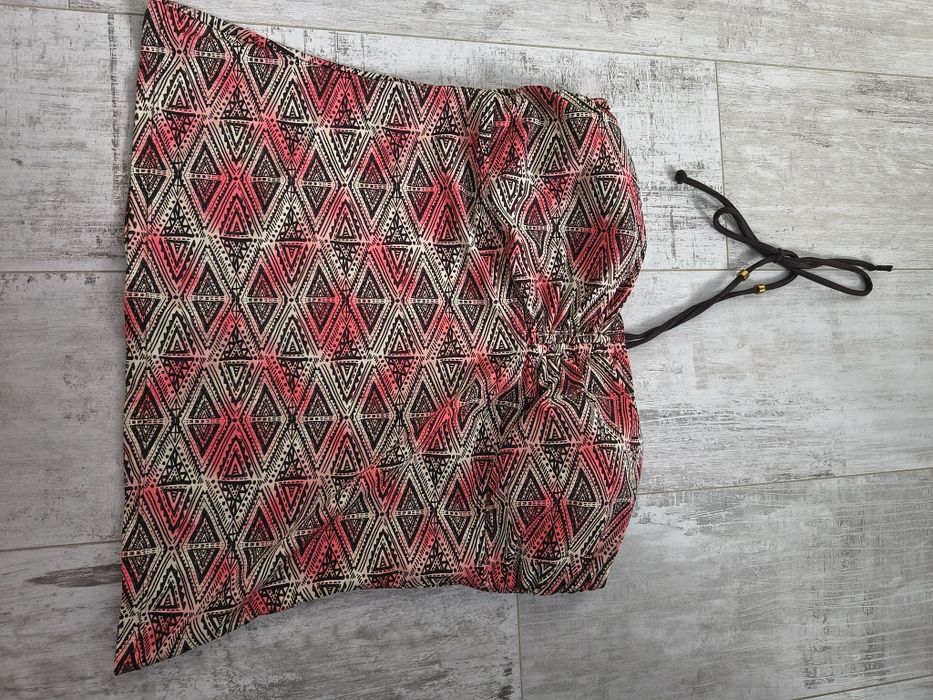 Tankini góra kostium kąpielowy strój wiązany na szyi marka  TU