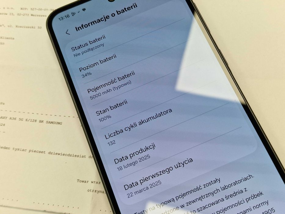 Samsung Galaxy A36 5G Dual SIM/ 6GB/ 128GB/ Awesome Black/ Gr A z EURO