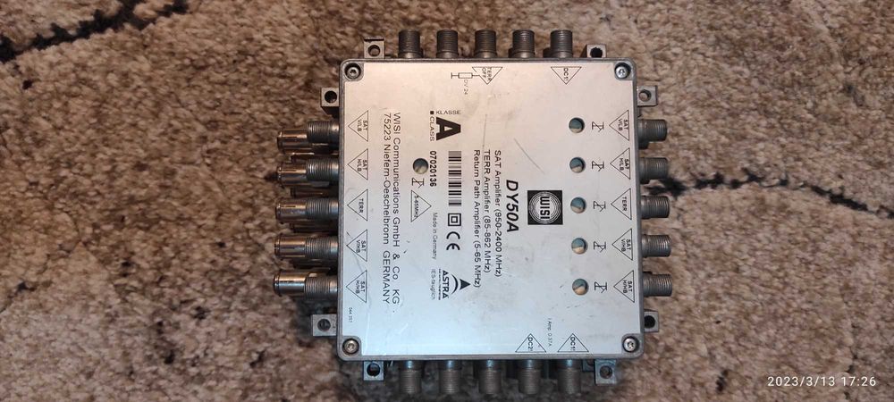 Wzmacniacz SAT WISI DY 50A