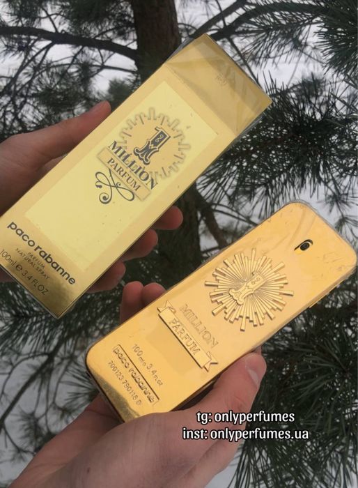 Духи чоловічі Paco Rabanne One Million, Parfum, Lucky. 1 Ван Милион