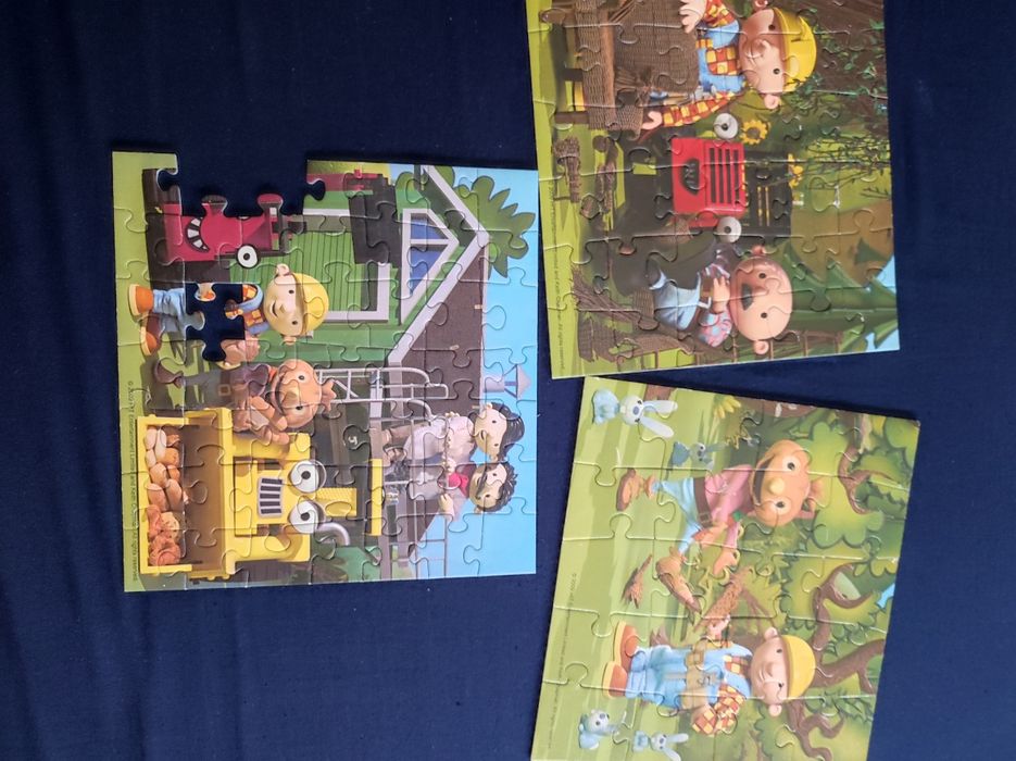 Bob budowniczy puzzle 3 wzory