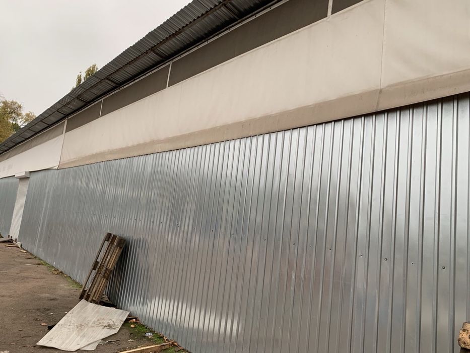 Продам профнастил оцинкований б/у 145грн