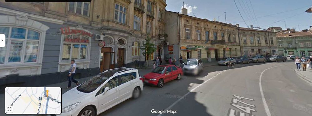 Оренда фасадного приміщення вул. Зелена