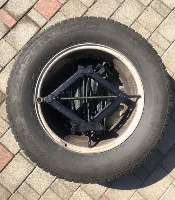 Колесо с датчиком давления, домкрат и ключи jeep, chrysler, dodge: 150 ...