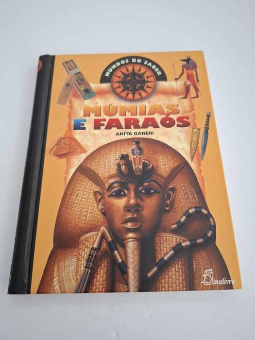 Livro Múmias e Faraós de Anita Ganeri