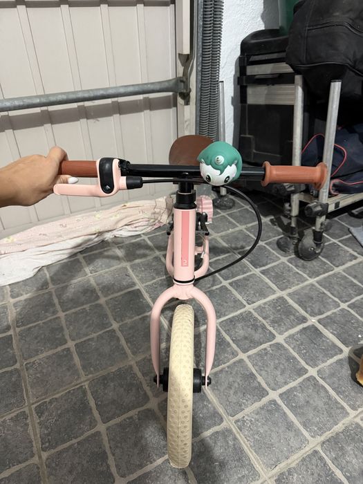 Bicicleta sem pedais Runride 500 rosa