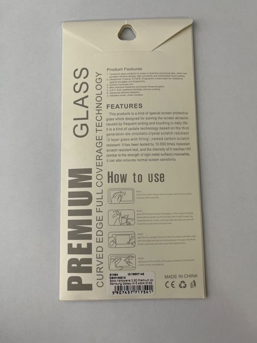 Szkło hartowane 2,5D Premium do Samsung Galaxy A15 4G / A15 5G | X7i