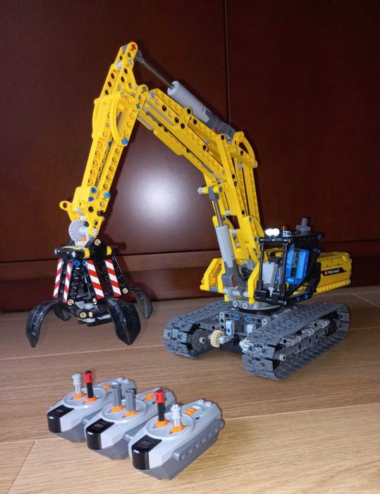 Instrukcja budowy LEGO TECHNIC 42006 zdalnie sterowany full RC MOC ...
