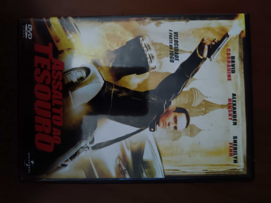 filme dvd original - assalto ao tesouro
