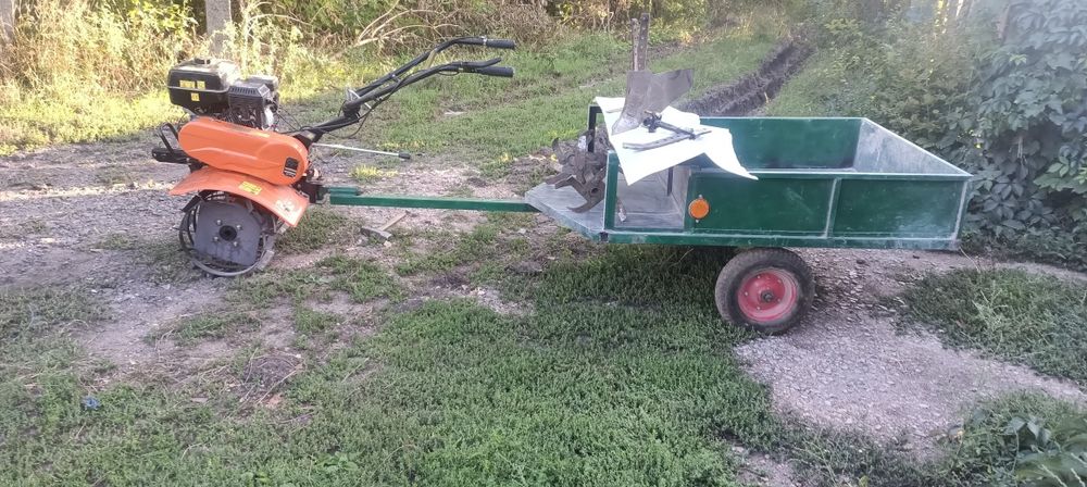 Мотоблок с прицепом или отдельно