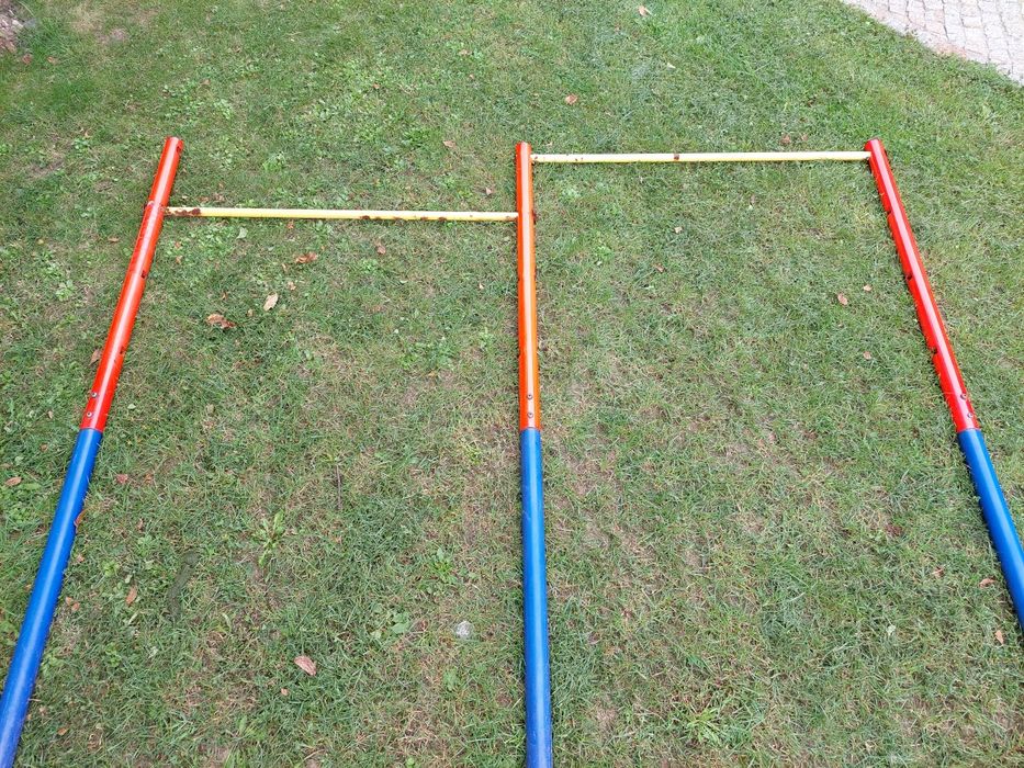 Drążek gimnastyczny do podciagania Hudora podwójny 100 kg