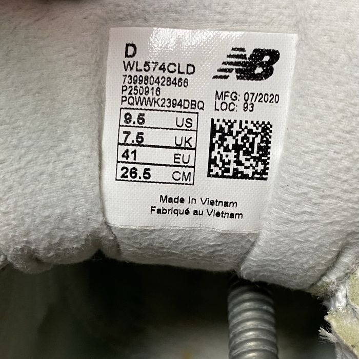 Жіночі кросівки New Balance 574 білі