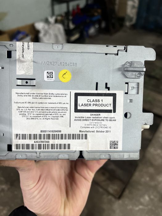 Магнитафон оригенал VW