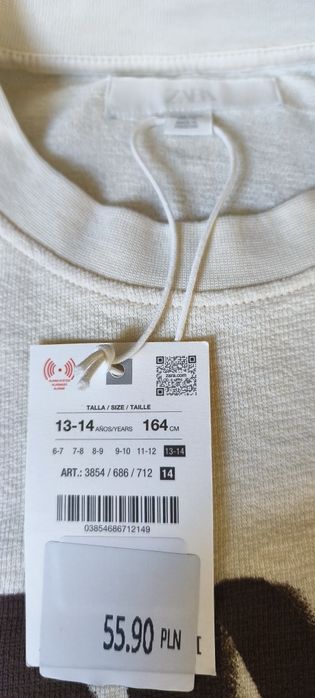 T-shirt Zara Nowy z metką