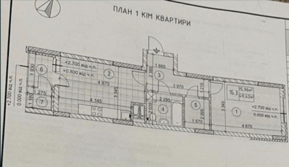 Власник. Квартира 50кв. в ЖК Причал 8.