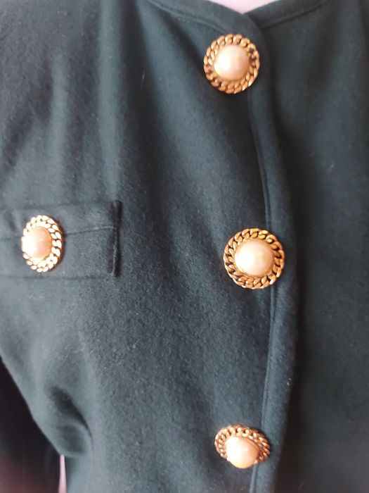 Fato estilo Chanel Verde esmeralda