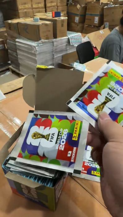 VENDO PACOTES PANINI MUNDIAL