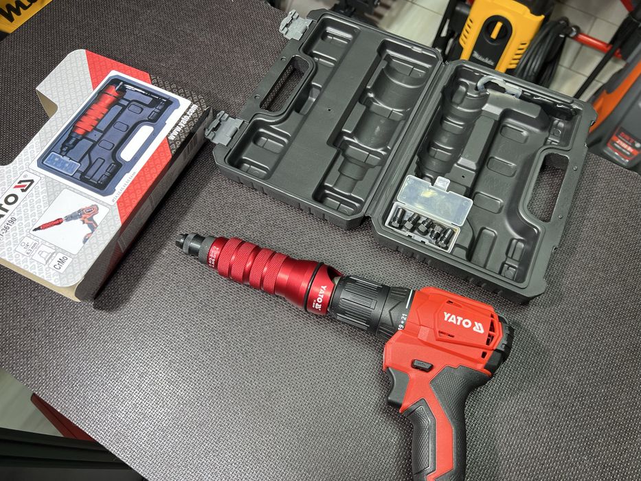 Адаптер на шурупеверт для заклепок от 2 до 6.4 мм YATO YT-36190