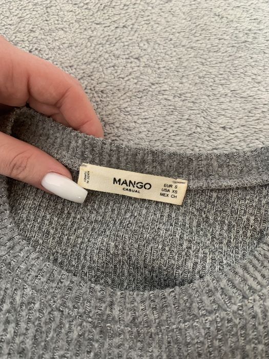 Кофта Mango сіра