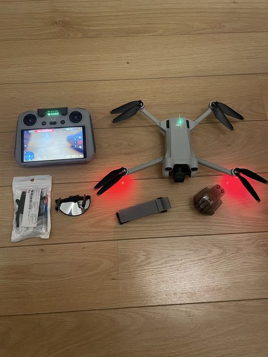 Dji mini 3 pro combo (dji rc + amplificador de sinal)