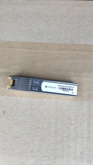 Ethernet SFP модуль Foxgate. 10/100/1000, RJ45