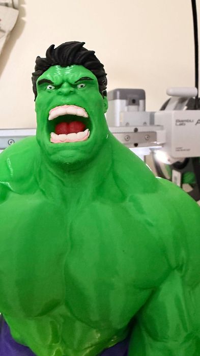 Action Figure Hulk - Impressão 3D de Alta Resolução