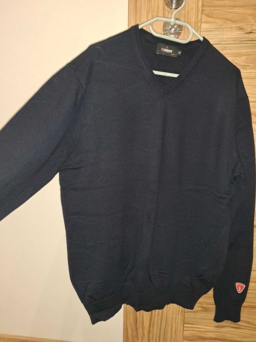 Super sweter wełniany Ivanhoe 100% wełna merino/merynos, L/XL