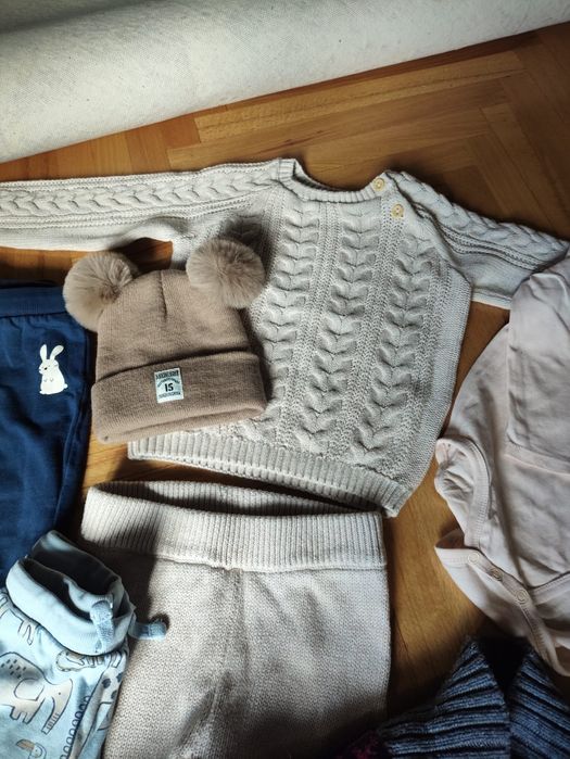 Paka dla chłopca, rozm 86, kurtka, dresy i inne