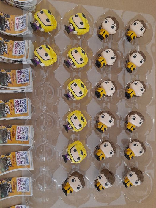 Bonecos Harry Potter Pop Funko kinder Joy Coleção Quidditch Ron,Snape