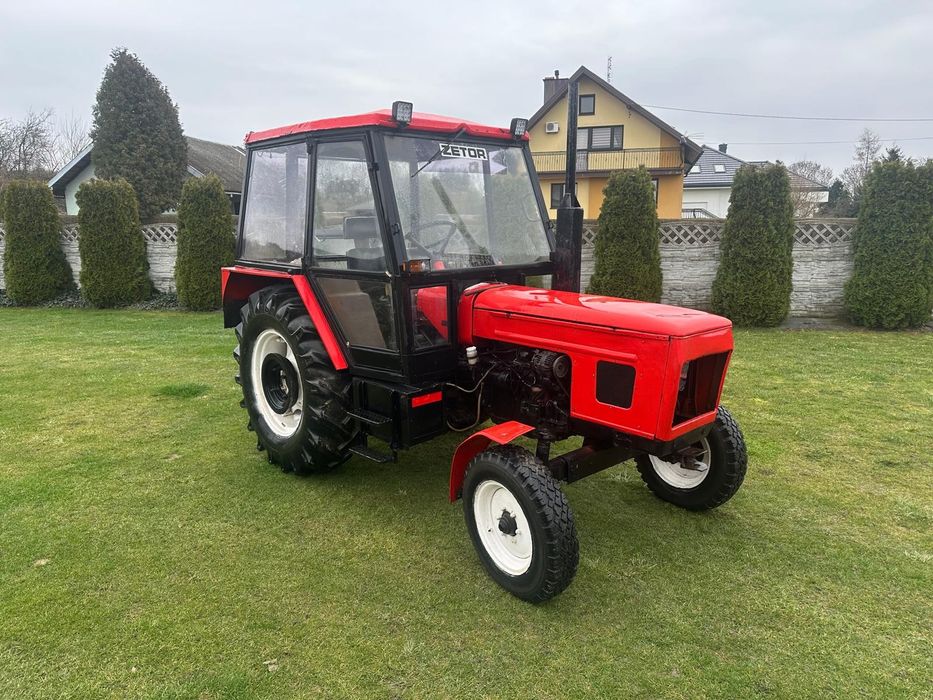 Ciągnik Rolniczy Zetor 6711 Zarejestrowany