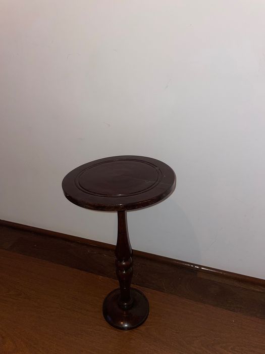 Suporte vasos em madeira restaurado