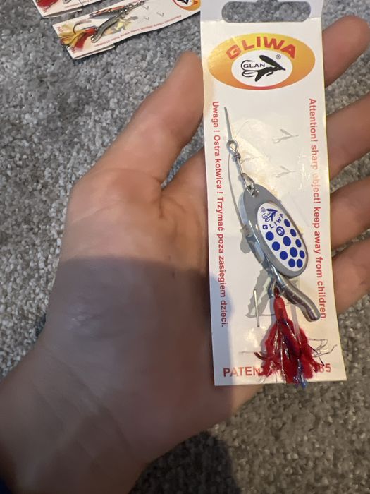 Wędkarska przynęta obrotowa