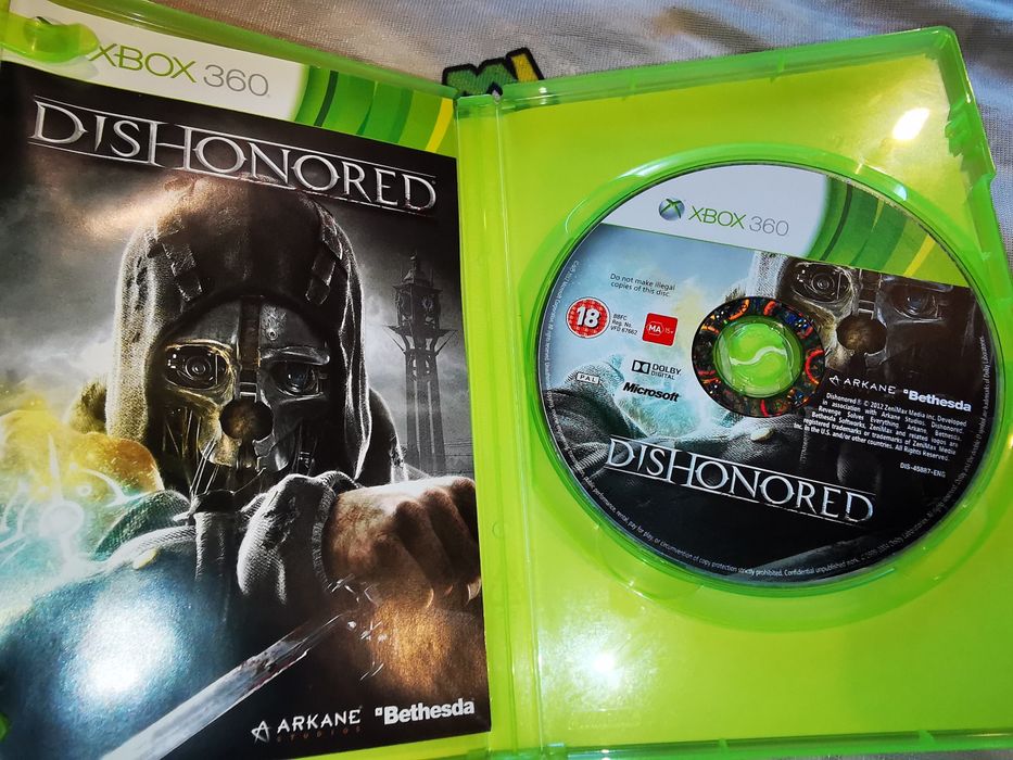Dishonored SPECIAL Edition XBOX 360 gra + karty do Tarota i Pokera (rzadkość na rynku) TANIO