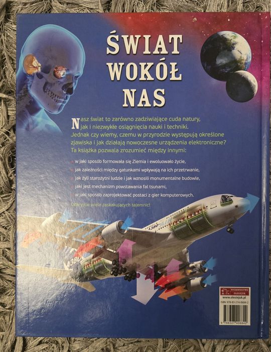 Świat wokół nas Clive Gifford gruba książka